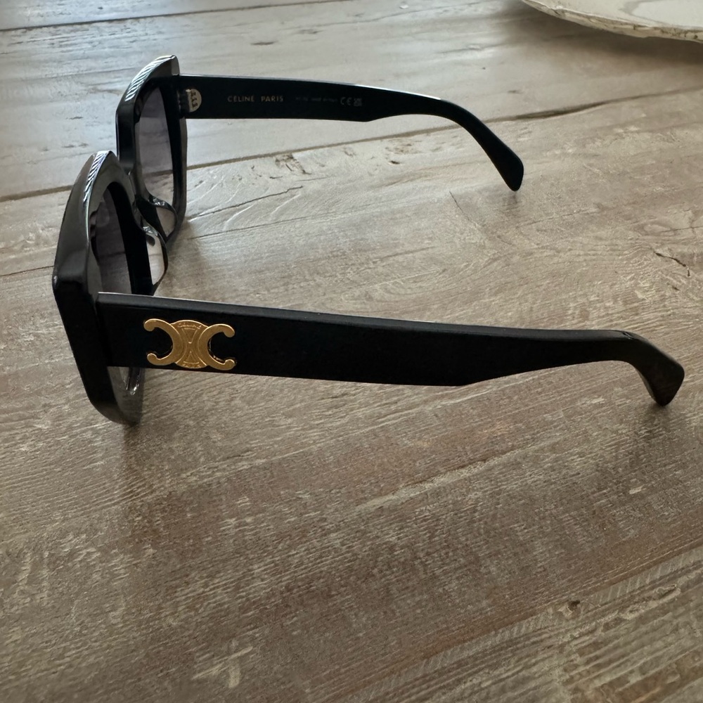 Brand New Celine Black Oversized Sunglasses - Picture 4 of 8